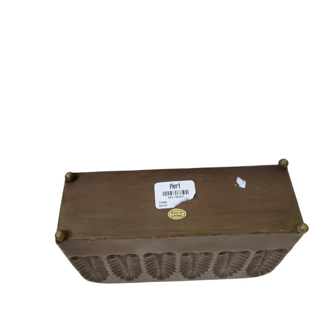 Pier 1 Metal Feather Mail Sorter Holder